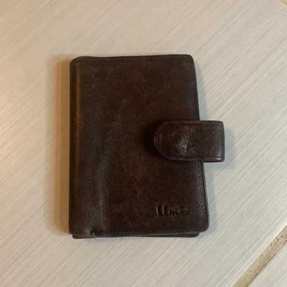 Umi Genuine Leather Small Wallet  Brown - Picture 2 of 6